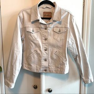 Signature by Levi Strauss Light Beige Jean Jacket